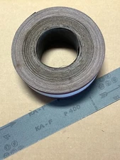 2" x 50 yard 400 grit ALUMINUM OXIDE UTILITY CLOTH SAND PAPER SHOP ROLL