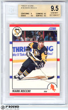 Mark Recchi RC BGS 9.5: 1990-91 Score Rookie Card #186 POP 10