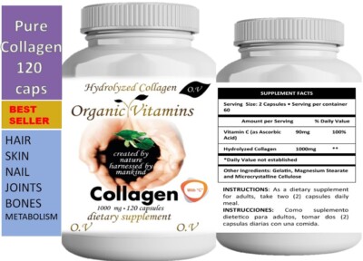 Super Collagen bone support hydrolyzate skin hair nail joint support