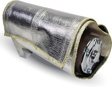 Car Engine Starter Heat Shield Sleeve Fiberglass Insulation Wrap Protect Cover