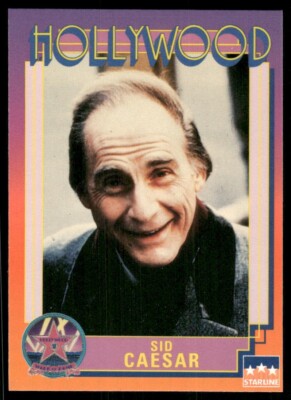 Sid Caesar 1991 Hollywood Star Card #61 (NM)