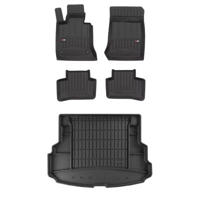 Frogum TPE Pro-Line Tapis De Sol+Coffre Jeu pour Mercedes-Benz GLK X204 2008-201 - Photo 1/4