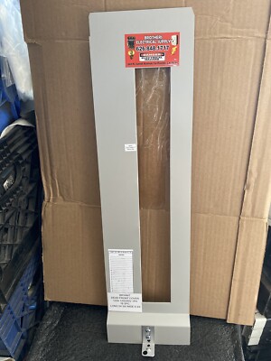 BRYANT DEAD FRONT COVER 125A 120/240V 1PH 18 SPC LONG 24 3/4 WIDE 6 3/4