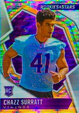 Chazz Surratt RC 2021 Rookies & Stars Silver Pulsar Prizm Holo Rookie Card #158