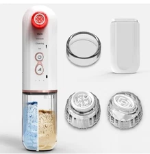 5 in 1 Blackhead Remover, Electric Face Scrubber with Hot and Cold Functions