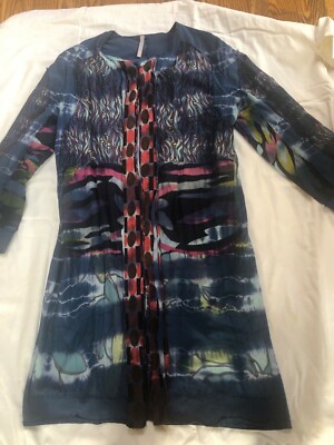artisan reversible appliqué tie-dye. unique colors and construction. very artsy