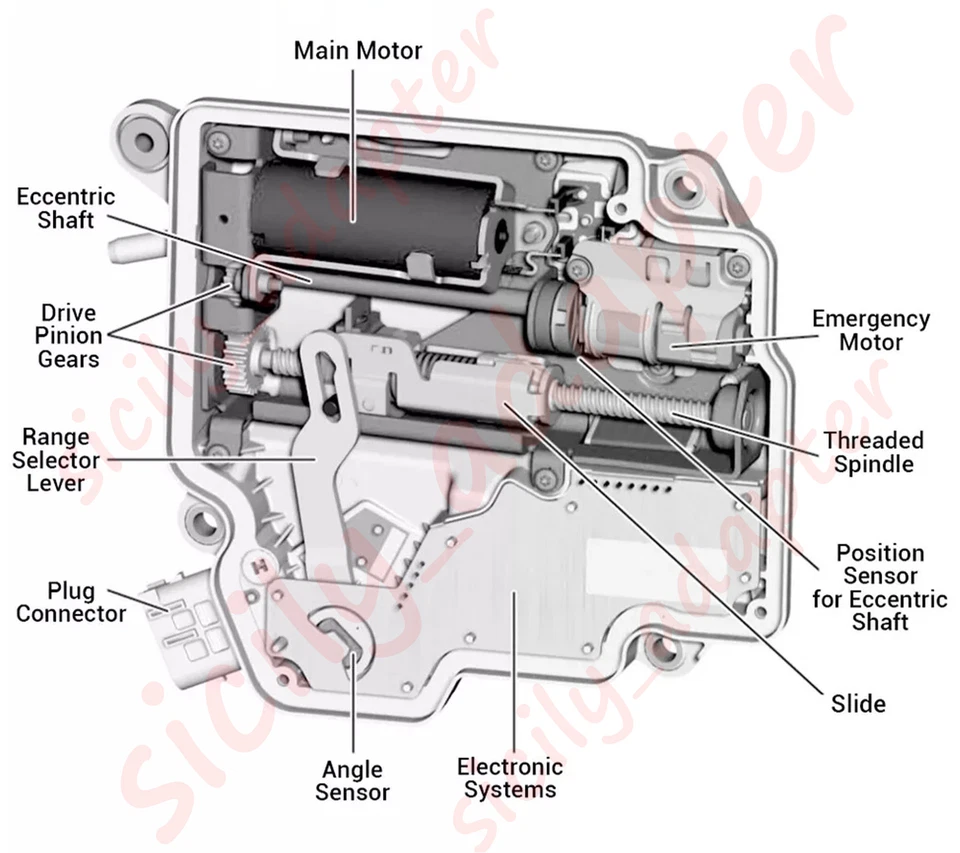 Módulo servo inteligente programado 722.9 ISM A0002701852 para Mercedes-Benz W221 Foto 3 de 4