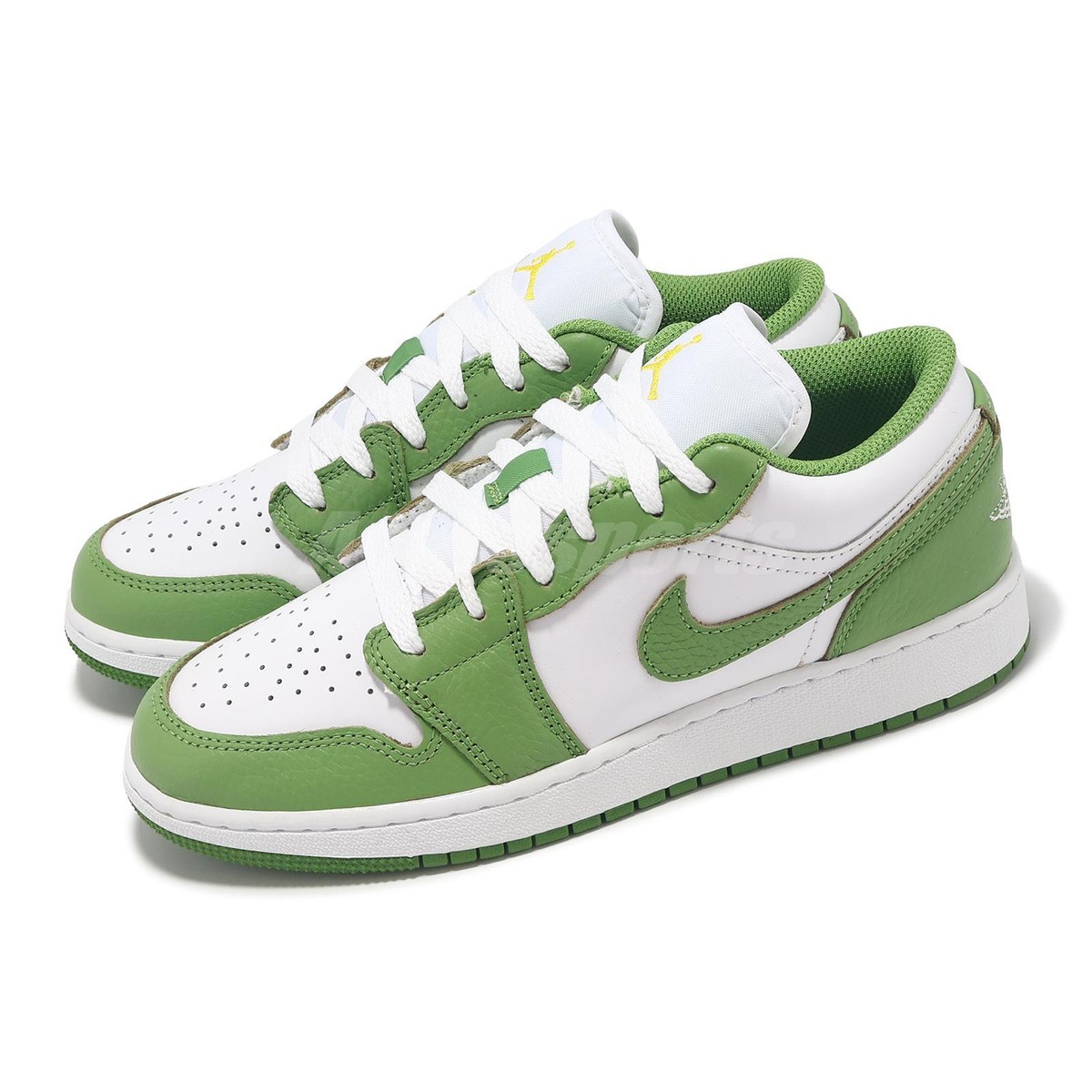 Nike Air Jordan 1 Low SE BG AJ1 Chlorophyll Kids Youth Nike Air Jordan 1 Low SE BG AJ1 Chlorophyll Kids Youth