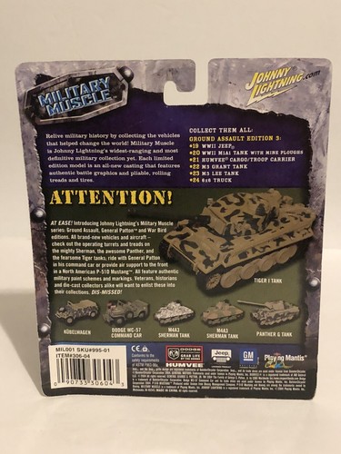 Johnny Lightning Military Muscle WWII Jeep 1:64 NEU - Bild 2 von 14