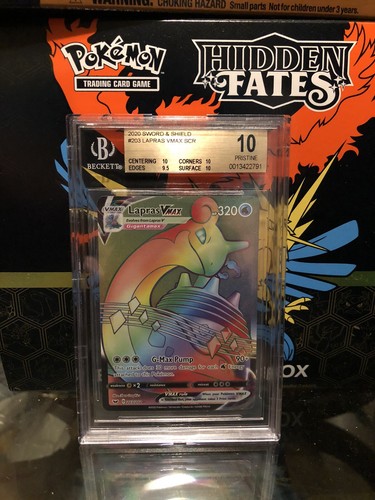 Lapras VMAX graded BGS 10 for sale on eBay