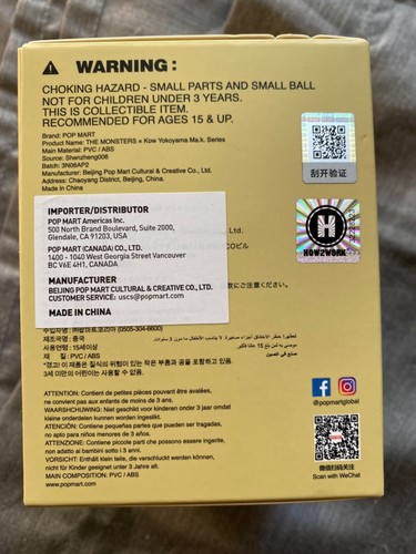 POP MART Kow Yokoyama The Monsters Ma.K. Maschinen Krieger Blindbox US-Verkäufer - Bild 4 von 6