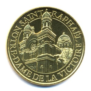 RARE! Cathédrale Notre-Dame de Paris Souvenir Medallion 2007 Edition France