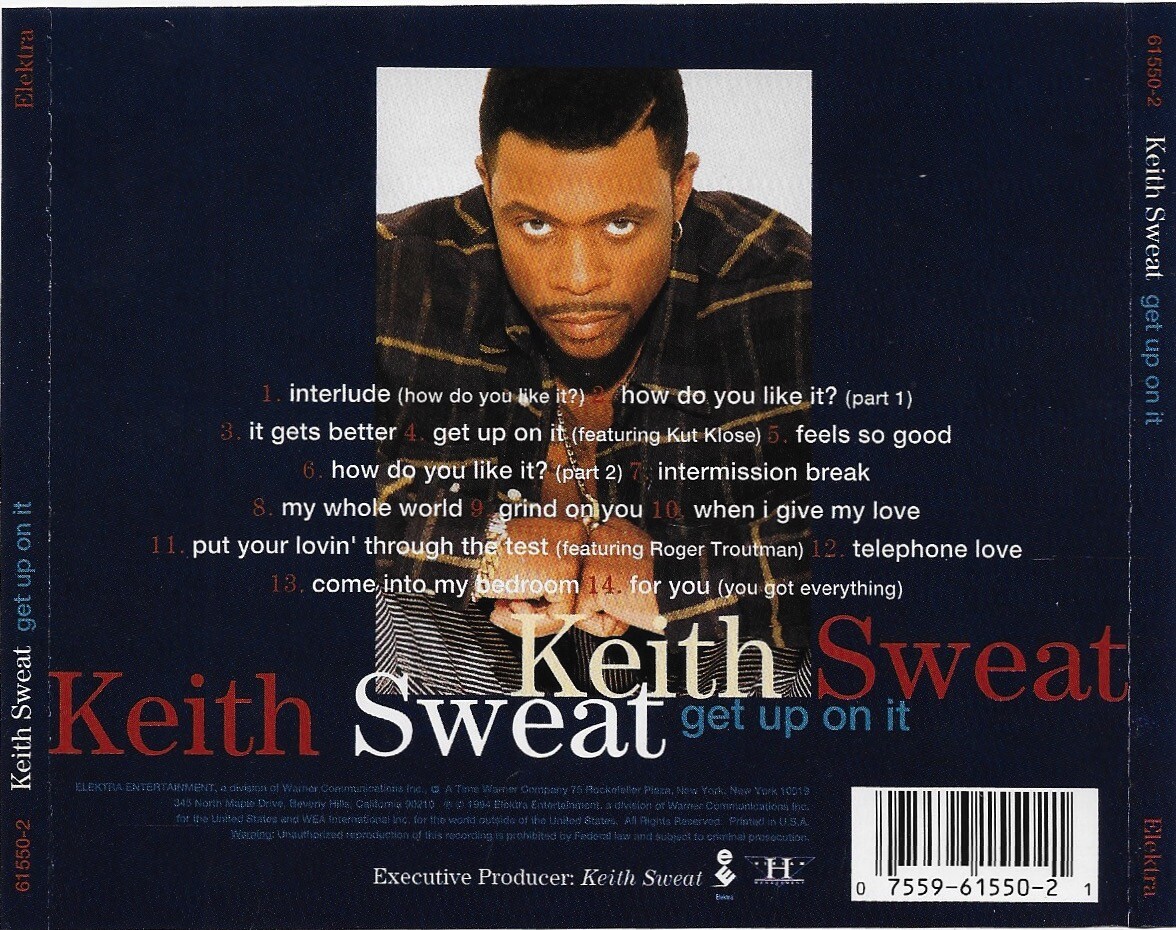 Get Up on It by Keith Sweat CD 1994 Warner 75596155021| eBay
