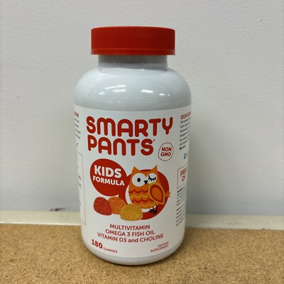 SmartyPants Kids Formula Multivitamin, 180 Gummies Exp. 02/2026