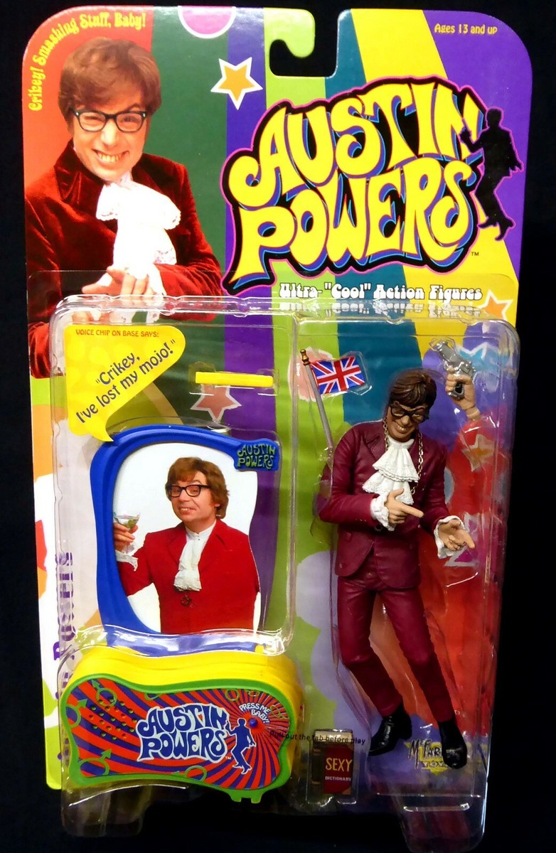 Austin Powers Series 1 Dirty Set of 7 Action Figures New McFarlane