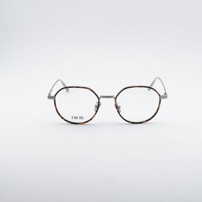 NEW Dior DIORBLACKSUITO R3U F500 Silver/Havana 49mm Eyeglasses | eBay