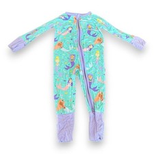 Little Sleepies Mermaid Magic Bamboo Zippy 3-6 Months