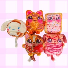 Cookeez Makery Toasty Treatz Plush Lot, Set of 5, Moose Toys, Stuffed Animals