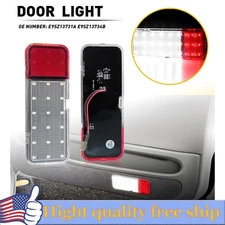 Rear Door Panel LED Courtesy Lamps Red/White Lens For 1997-2002 Ford Expedition