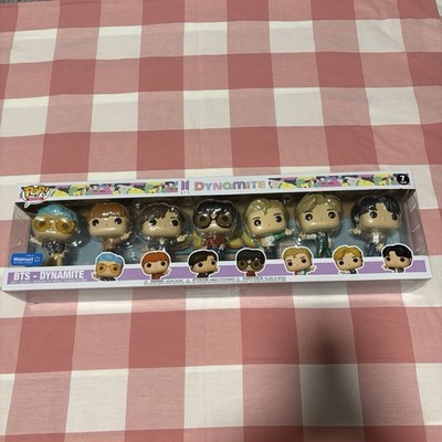 BTS Dynamite Walmart Exclusive SET Funko Pop Figuren Jungkook Jimin V RM SUGA JK