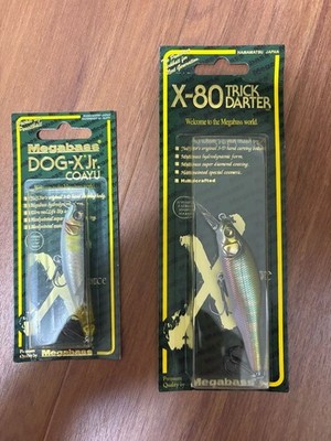 Megabass DOG-X Jr. COAYU X-80 2pcs Lure fishing, 71mm, 80.5mm, 1/5oz, 3/8oz