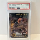 2024 Topps Chrome Update Paul Skenes SP Image Variation Refractor PSA 9