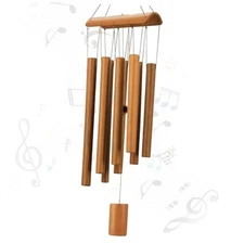 Wind Chimes for Outside, Sympathy Wind Chimes Bamboo Windchimes FL-Bamboo
