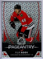 2023-24 Upper Deck SP Authentic Filip Roos Pageantry Card # P-19