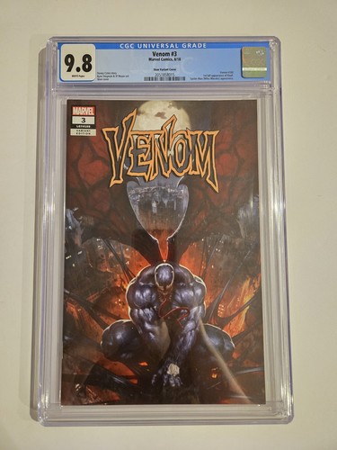 Venom 3 Marvel 2018 CGC 9.8 1st Full App of Knull, Venom #168 Skan Variant