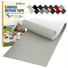Canvas Repair Tape, 3.2 x 63 Inch Waterproof Heavy Duty Fabric Tape for Furni...