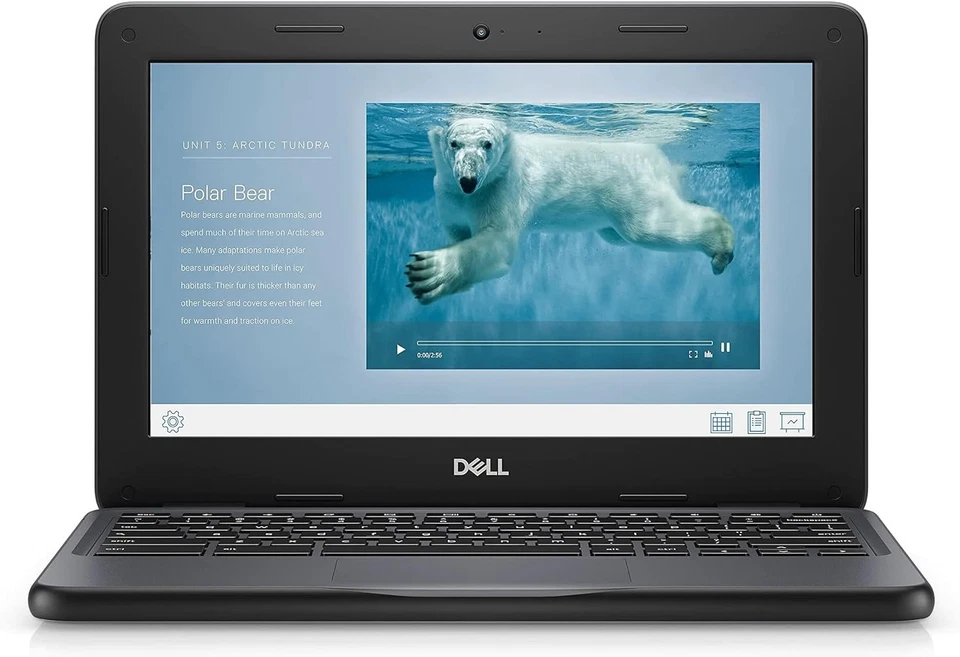 Dell Chromebook 11 3100 11.6" 16GB SSD Intel Celeron 1.10GHz 4GB RAM Chrome OS - Image 4 of 4