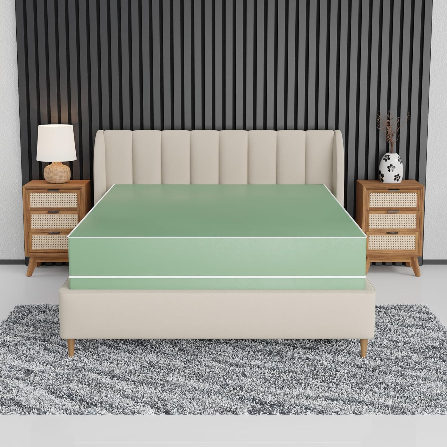 8" Firm Double-Sided Waterproof Innerspring Mattress & Boxsp
