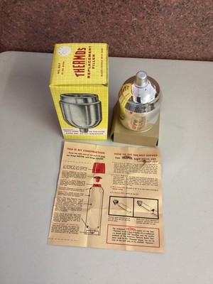 Vtg Genuine NOS Thermos Replacement Filler NO.50 F in Original Box-10 oz Size