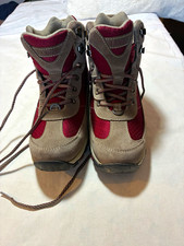 L.L.Bean Suede Insulated Lace-Up Ankle Hiking Boots Round Toe US 9 Wide es1708