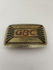 Generals GBC Club Belt Buckle