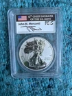 2011-P $1 SILVER AMERICAN EAGLE ✪ PCGS PR-69 ✪ REVERSE PROOF MERCANTI FS 25TH AN