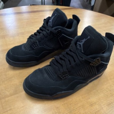 Jordan Air Jordan 4 Black Cat 2020 Mid Top Black Athletic Sneakers CU1110-010