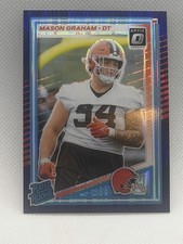 2025 Panini Donruss Optic Rated Rookie Mason Graham #206 Cleveland Browns