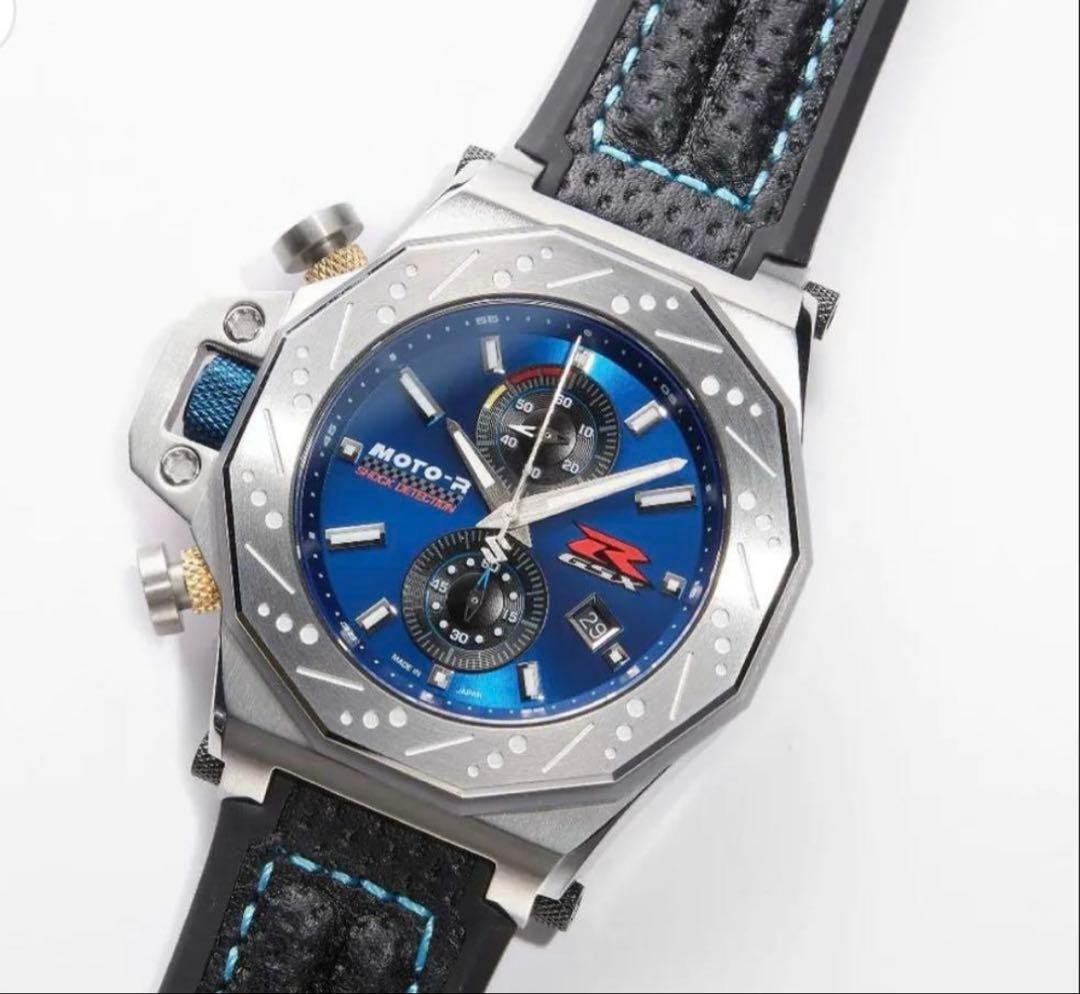 SUZUKI x KENTEX MOTO-R GSX-R Collaboration Model Watch 300 pcs Limited New image 2