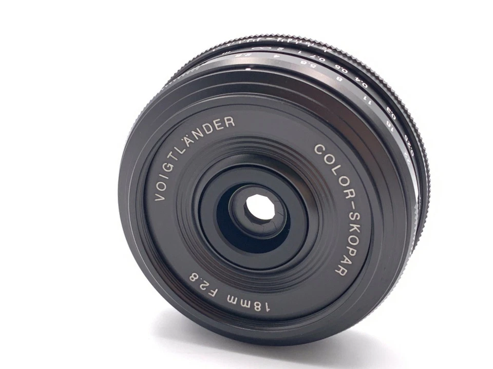 COSINA Voigtlander COLOR-SKOPAR 18 мм F2.8 асферический X ЧЕРНЫЙ - как новый - `8253 - Изображение 3 из 3