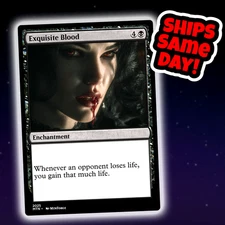 Exquisite Blood - Custom Art Magic: The Gathering Playtest Card - Commander EDH