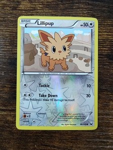 Lillipup 86/108 Dark Explorers Reverse Holo Pokemon Card