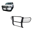 Black Horse Grille Guard Brush Guard Modular Black Fit 98-07 Toyota Land cruiser