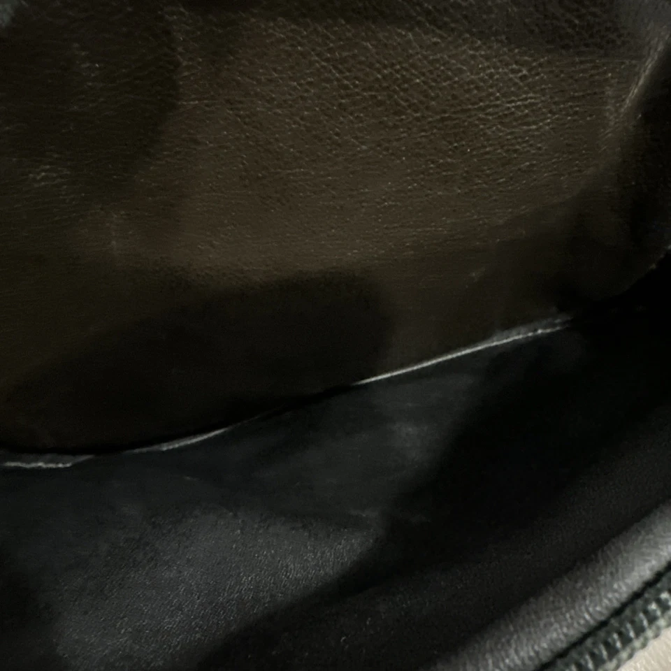 Lazaro Buenos Aires Black Genuine Leather Handmade Medium Sling Bag Backpack - Image 4 of 4