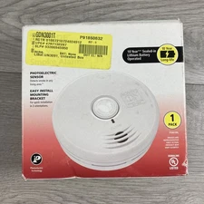 Kidde P3010L 10-Year Battery Smoke Alarm | Photoelectric Sensor New Open Box