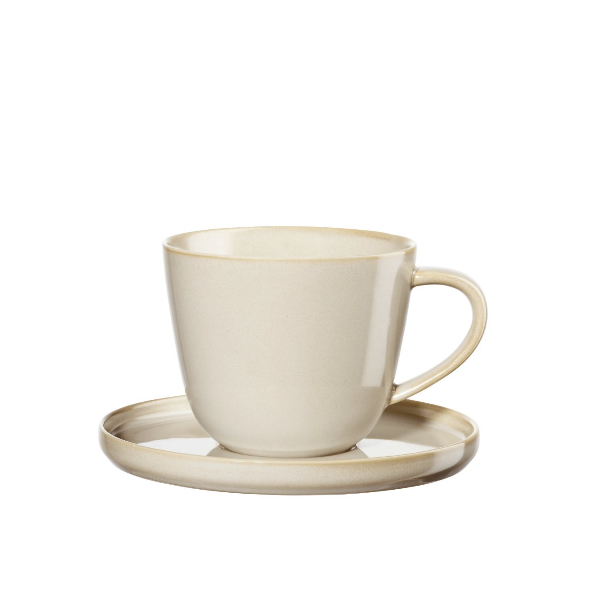 Taza De Café ASA Coppa Tofu Con Plato 0,25 L
