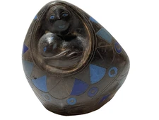 Manuel Felguerez ? Mid Century Mexican Artist Pottery Sculpture MADONNA & CHILD