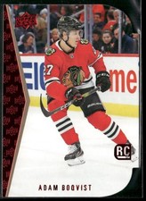2019-20 Upper Deck #18 Adam Boqvist 1994-95 Rookie Tribute Die Cuts Red