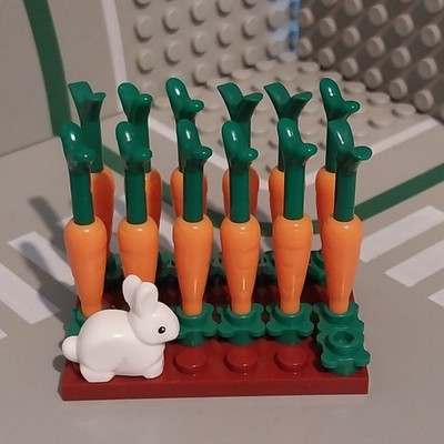 LEGO  CITY   Hase im Karottenfeld   MOC für Bauernhof mit Tieren (60346)