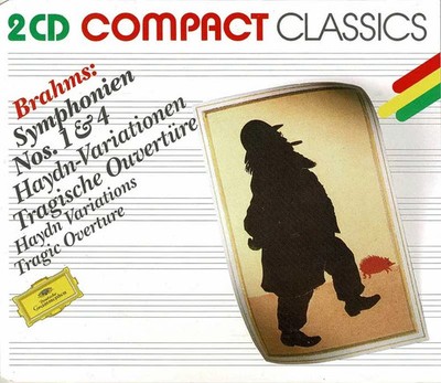 Brahms - Symphonies Nos 1 & 4, Tragic Overture, Haydn Variations. 2 x CD